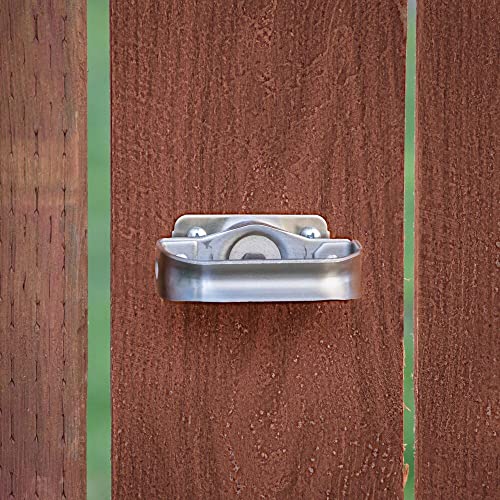 National Hardware Heavy Duty Swinging Door Latch, Stainless Steel