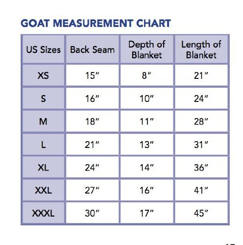 Horseware® Goat Rug - Navy/Red, M - color: Navy/Red, size: M