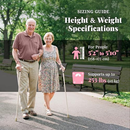 Merry Sticks Rhinestone Foldable Walking Cane for Women and Men, Royal Black - color: Royal Black, size: Classic Grip