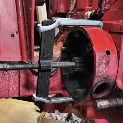 ChgImposs 16 Inch 2-Jaw Gear Puller, Heavy Duty CR-V Adjustable Reversible Bearing Puller Tool for External & Internal Removal of Pulleys, Flywheels, Bearings, Gears, Brake Drums - size: 16 INCH