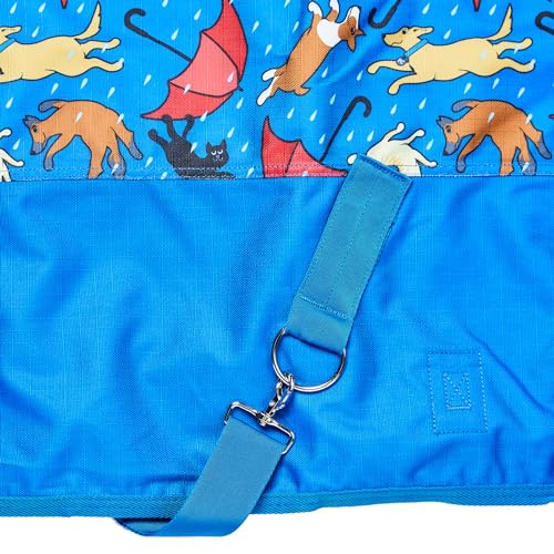 Professional's Choice Raining Cats and Dogs 1200D Horse Rain Sheet 80
