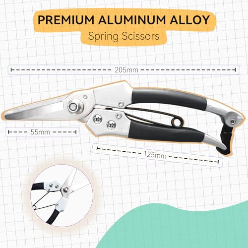 Goat Hoof Trimmers & Farrier Shears, Hoof Trimmers For Goats and Sheep - color: Straight Blade