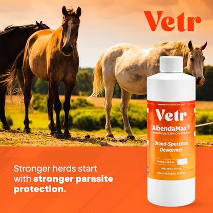 vetr AlbendaMax Oral Suspension, Liquid for Cattle, Sheep & Goats – 500 mL - size: 500mL