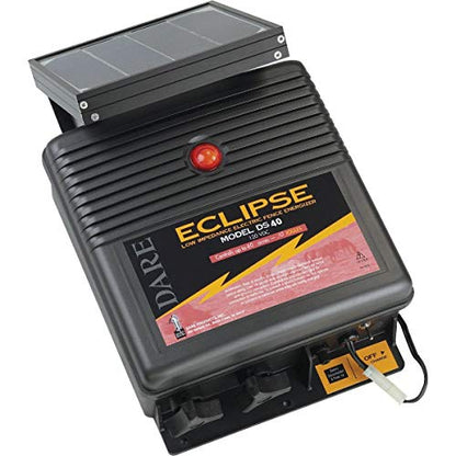 Dare Prod. DS40 Eclipse 12V Solar Battery Fence Energizer