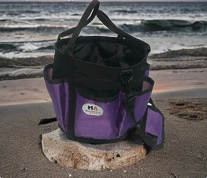 Majestic Ally horse Grooming Organizer Tote Bag - color: Purple