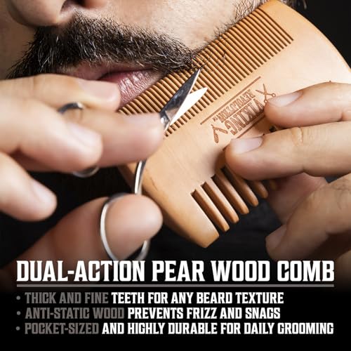 Viking Revolution Ultimate Beard Kit - Classic, 5 Pcs with Metal Box - size: 5 Piece Set