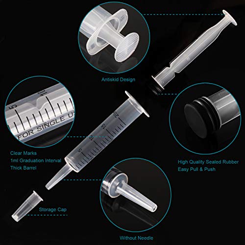 20ml Plastic Oral Syringe Without Needle for Liquid Lab Medicine Dropper | 10Pack 20 ml / 20 cc, Individually Packaged Ideal for Beverage Dispensing, Thick Liquids Irrigation, Food and Water Feeding