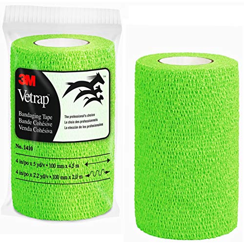 3M Vetrap Bandage Tape, 2" x 5 Yard Roll, Blue