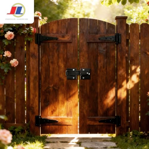 Flip Gate Latch, Barn Door Latch, 1 Pack, Black - size: Flip Gate
