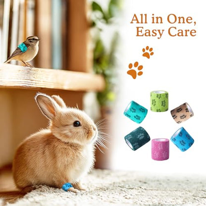 Self Adhesive Bandage Wrap, Medical Vet Tape in First Aid Kit - color: Dusk Mirage, size: 6 Count (Pack of 1)