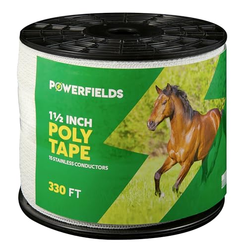 Powerfields 1.5 Inch Poly Tape - size: 330' Roll