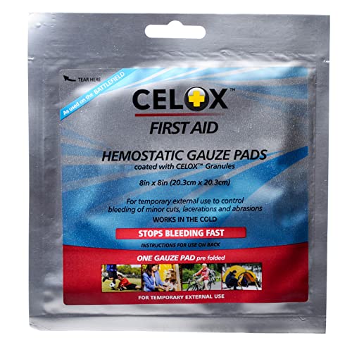 First Aid Only 90777: Celox 8"X8" Gauze Pad