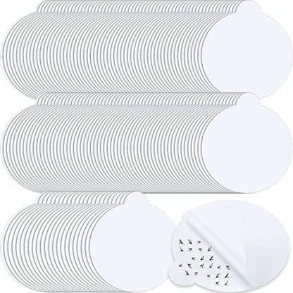 Qualirey 144 Sheets Refill Glue Boards Mosquito Trap Indoor Flea Trap Refills Fly Glue Boards Discs Indoor Insect Trap 4.33 Inch Fits Most Models Mosquito Killer Lamp