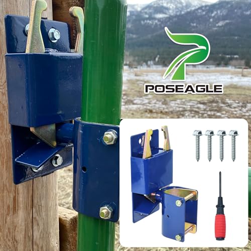 [Upgraded] Blue S16100100 Two Way Lockable Gate Latch - size: A2 1xGate Latch