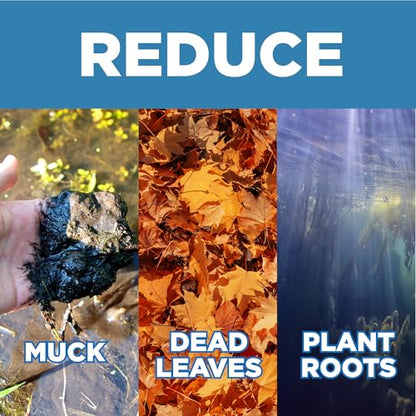 Jenlis Muck Razer Aquatic Weed & Sludge Tiller for Pond & Lake Shorelines | Heavy-duty tool reduces silt, scum, and mud, cleans sand beaches, creates clear lakefronts, and assembles easily