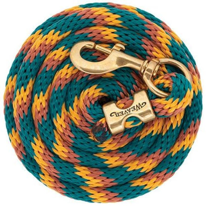 Weaver Equine Performance Lead Rope, Long Horse Lead Rope with Quick Halter Attachment, Soft Comfort Grip, Barn Horse Tack for Daily Use & Showing