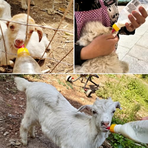 Lamb Rubber Pacifier Milk Drink Nipples 10pcs for Feeding Sheep Goat Lamb Puppy