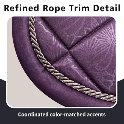EQUINEWAVE Embossed All Purpose Saddle Pad - color: HORTENIA