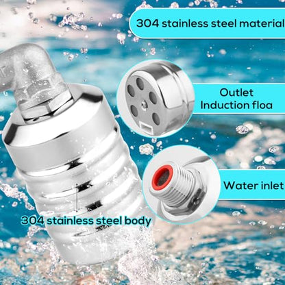 2pcs Water Float Valve, Stainless Steel Automatic Water Level Control Float Valve 1/2in and 3/4in Connection Types for Fish Tank Swimming Pool Livestock Trough