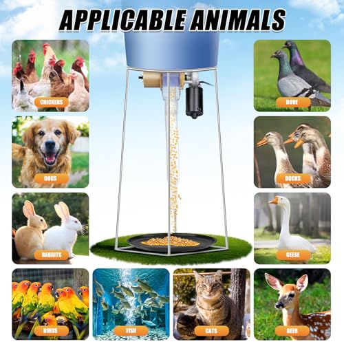 Timed Automatic Chicken Feeder 16 Groups of Timer & Quantitative