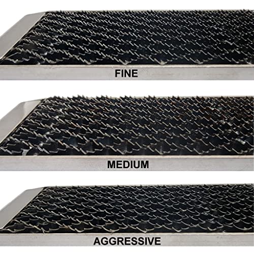 Cody James Dymondback Rasp - Best File for Trimming A Horse hoof - Choose Fine, Medium or Aggressive (Aggressive)