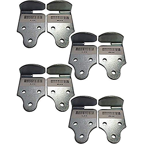 Four (4) RH & LH Latch Rack Corner Bracket Set for Trailer Corners