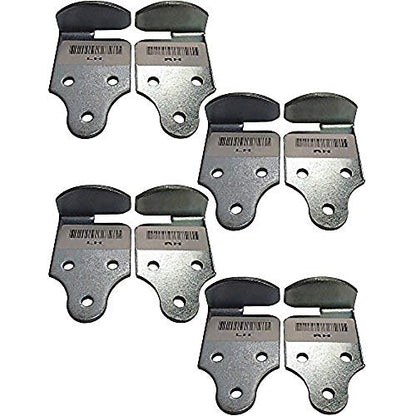 Four (4) RH & LH Latch Rack Corner Bracket Set for Trailer Corners
