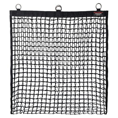 Schneiders Easy-Open Knotless 1.25" Slow Feed Hay Net for Horses | Top Rim Stays Open Filling | Gentle Poly Netting | Holds 2 to 4 Flakes of Hay - size: 3 to 4 Flakes