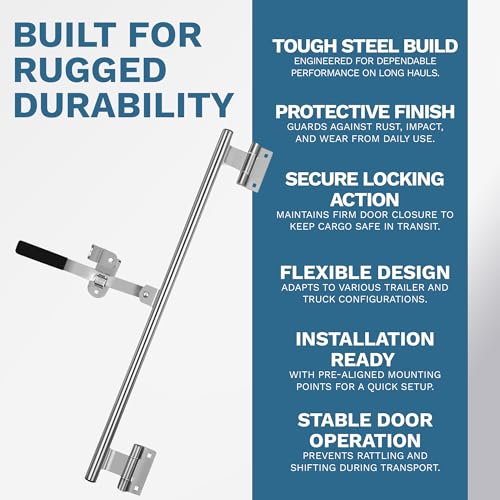 ProCamp 36" Cam Bar Lock | Enclosed Trailer & RV Swing Door Latch - size: 36"