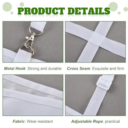 Tessco for you 1 Pcs Box Fan Holders for Horse Stall, Nylon Bag,White - color: White
