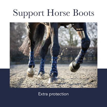 LeMieux Support Horse Boots - Protective Gear and Training Equipment - Equine Boots, Wraps & Accessories - size: Large
