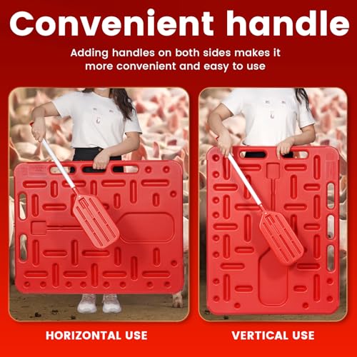 Livestock Sorting Panel with Paddle, Pig Board, Lightweight&Sturdy