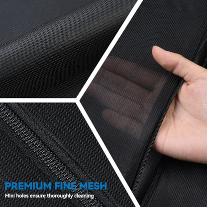 OTraki Extra Large Mesh Laundry Bags for Washing Machine, Black 35×43 Inch - size: 35×43 Inch