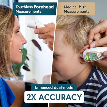 iProven Ear Thermometer with Non-Touch Forehead Function, Superior Accuracy