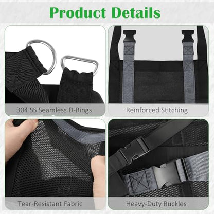 Calf Sling for Weighing Animals with Adjustable Back Straps 24" x 14"
