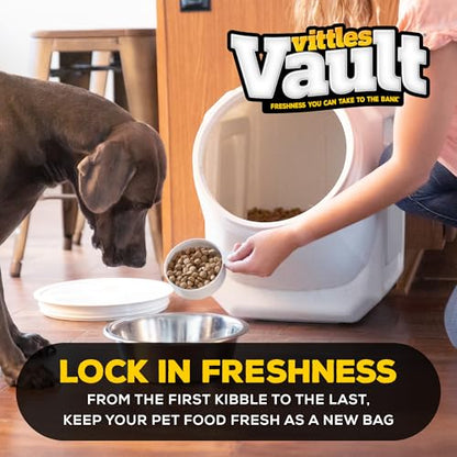 Vittles Vault Airtight Stackable Pet Food Storage Container Up to 60lbs - size: 14.5"L x 22.0"W x 19.0"H