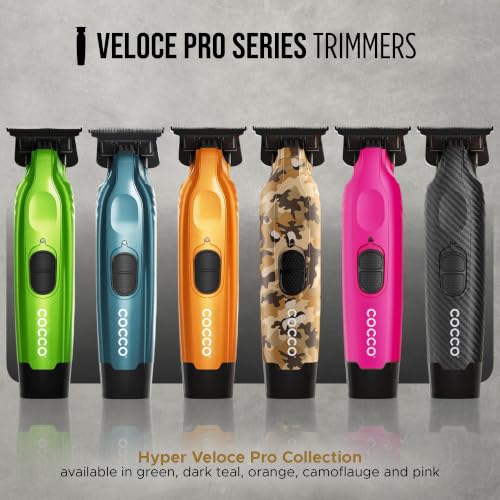 Cocco Hyper Veloce Pro Trimmer, Digital Gap Graphene Blade Edger - color: Carbon Fiber