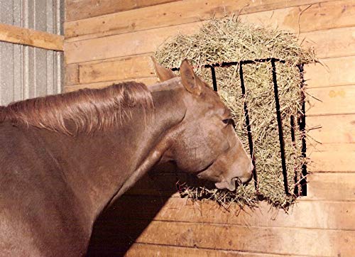 Wall Mount Hay Rack for Horses and Goat Feeder -Pack of 2: This Versatile Hay Feeder Can Also Be Used As Wall Blanket Holder Made in The USA