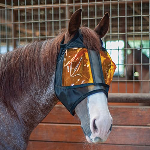 Restoration Equine Mask L Black - size: L
