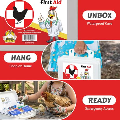 Essential Poultry First Aid Kit