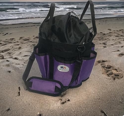 Majestic Ally horse Grooming Organizer Tote Bag - color: Purple