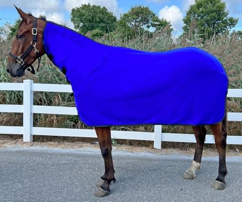Combo Neck Soft Fleece Cooler - color: Royal Blue, size: MED