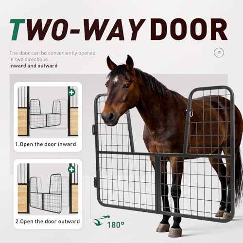 52" W x 42" H Horse Stall Gate for Livestock Enclosures