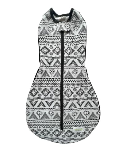 Woombie Grow with Me Baby Swaddle - Convertible Self-Soothing Swaddle Fits Babies 0-18 Months - Expands to Hands-Free, Legs-Out Wearable Blanket - Tribal - color: Tribal, style: Grow With Me