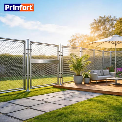 Heavy Duty Stainless Steel 1-7/8" x 1-7/8" Chain Link Fence Gate Fork Latch with Hole for Padlock（Fit 1 7/8" Gate Frame） 1Pack - size: 1-7/8''x1-7/8''-1P