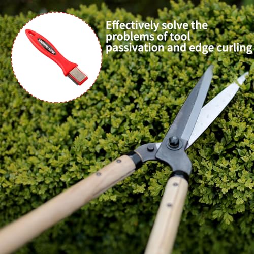 Garden Tool Sharpener,Tool Maintenance， suitable for all kinds of scissors, knives, axes and other sharpening