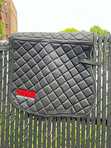 All Purpose English Saddle Pad, Handmade Jumping Saddle Pad, Fly Bonnet Special, English Saddle Pads for Horses - Equestrian Riding Equipment and Accessories
