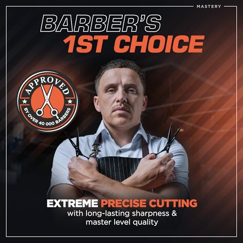 Fagaci Hair Cutting Scissors Professional 5” Superior Precision Hair Shears