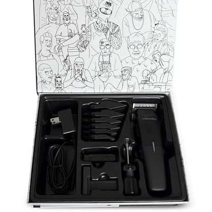 TPOB Mini Play Professional Hair Clippers Without Charge Stand (Black) - color: Black