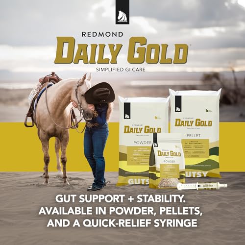 Daily Gold Stress Relief – Natural Digestive and Ulcer Supplement for Horses - size: 25 lb